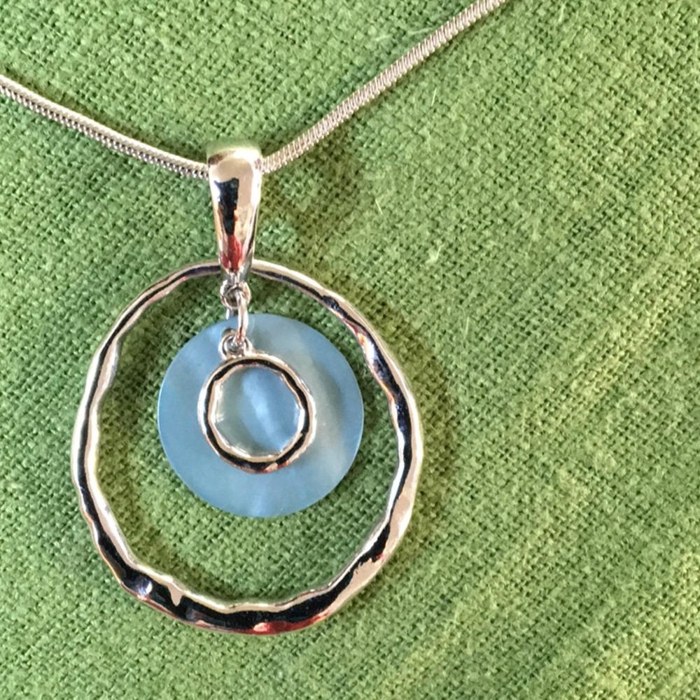 Cool silver necklace by Lia Sophia